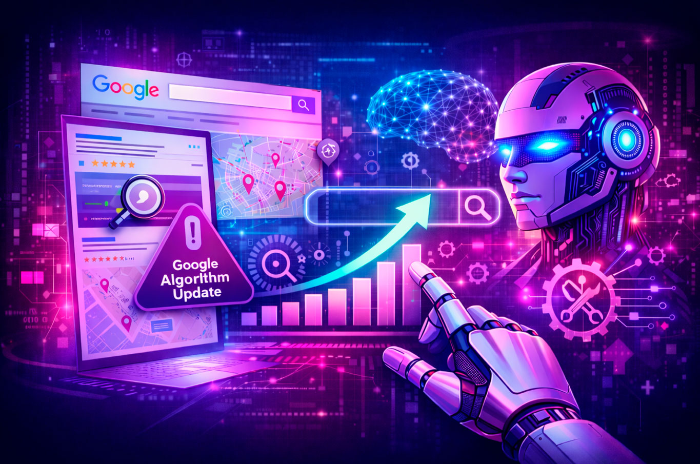 La importancia de la IA en el SEO moderno y los cambios del algoritmo de Google